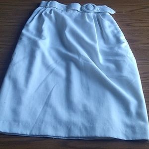 Patterns Women's White Skirt Size 12